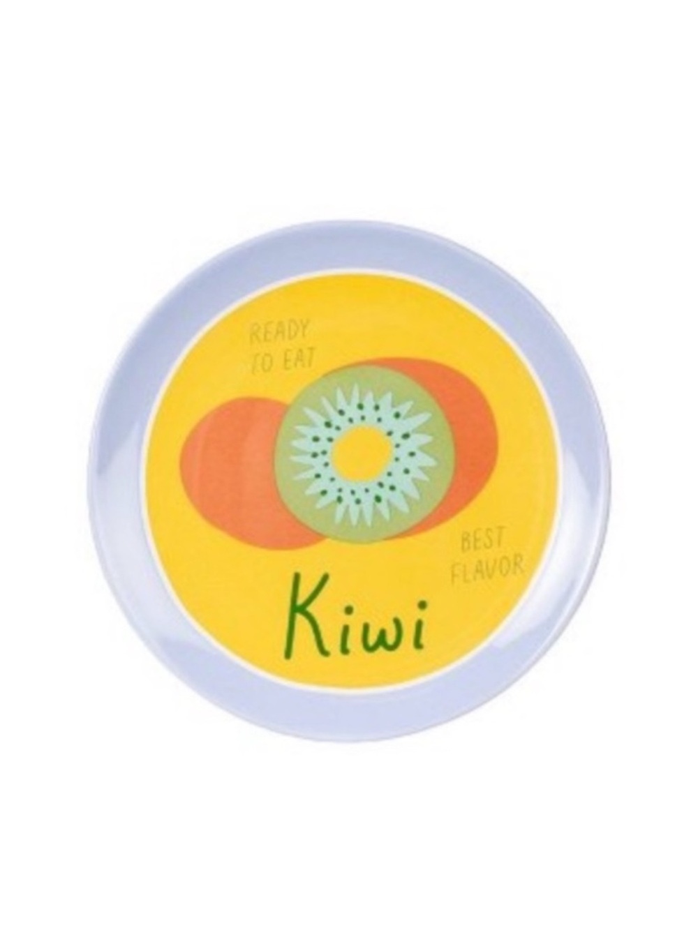 New! Kiwi Fruit Ceramic Decorative Plate Target Bullseye Playground